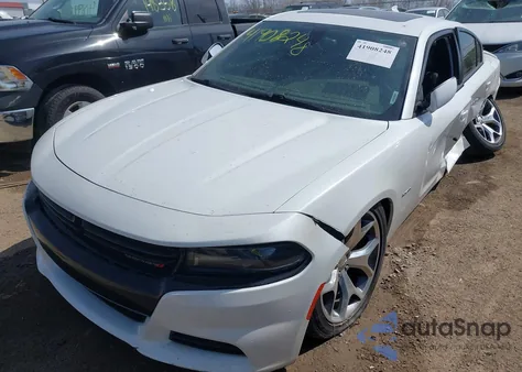 2016 Dodge Charger R/T из США, поврежденный, VIN 2C3CDXCT8GH105198